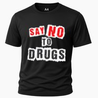 Red Ribbon Week Say No To Drugs Cooling Performance Crew T-Shirt
