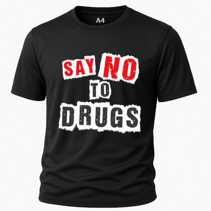 Red Ribbon Week Say No To Drugs Cooling Performance Crew T-Shirt