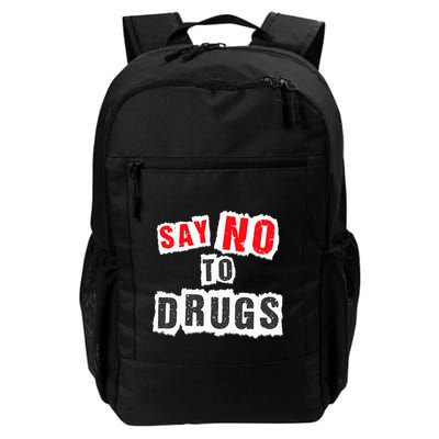 Red Ribbon Week Say No To Drugs Backpack