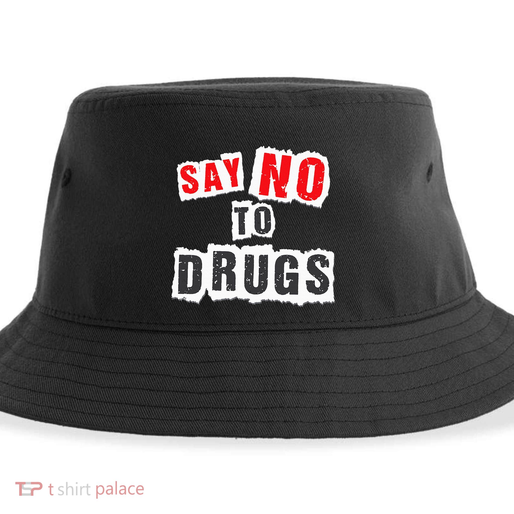 Red Ribbon Week Say No To Drugs Sustainable Bucket Hat