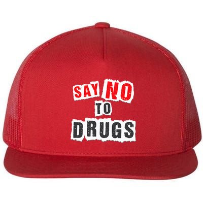 Red Ribbon Week Say No To Drugs Flatbill Hat