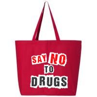 Red Ribbon Week Say No To Drugs 25L Jumbo Tote