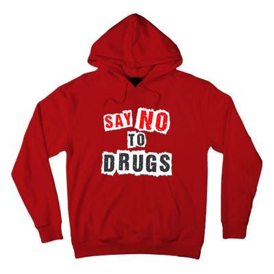 Red Ribbon Week Say No To Drugs Tall Hoodie