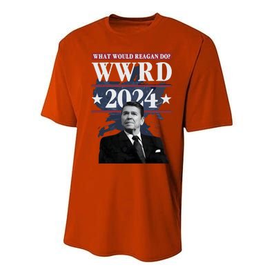 Ronald Reagan Wwrd 2024 Performance Sprint T-Shirt