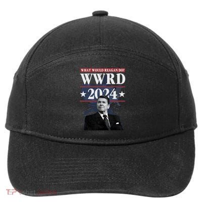 Ronald Reagan Wwrd 2024 7-Panel Snapback Hat