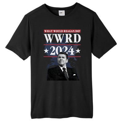 Ronald Reagan Wwrd 2024 Tall Fusion ChromaSoft Performance T-Shirt