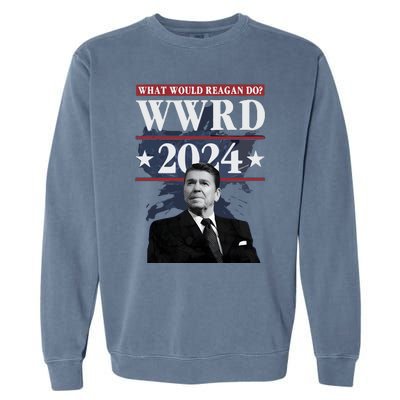 Ronald Reagan Wwrd 2024 Garment-Dyed Sweatshirt