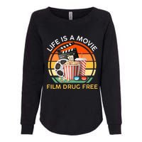 Red Ribbon Week Life Is A Movie Film Drug Free Womens California Wash Sweatshirt