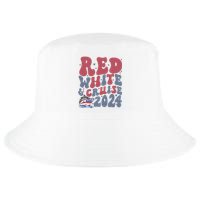 Retro Red White And Cruise Crusing Trip Vacation Cool Comfort Performance Bucket Hat