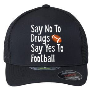 Red Ribbon Week  Say No Say Yes to Football Flexfit Unipanel Trucker Cap