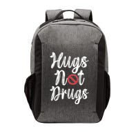 Red Ribbon Week Awareness Hugs Not Drugs  Ribbon Vector Backpack