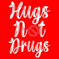 Red Ribbon Week Awareness Hugs Not Drugs  Ribbon Toddler T-Shirt