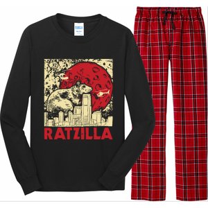 Ratzilla Rat Whisperer Rodent Lover Rat Lover Long Sleeve Pajama Set