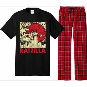 Ratzilla Rat Whisperer Rodent Lover Rat Lover Pajama Set