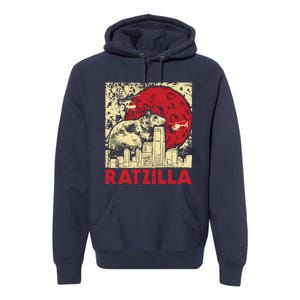 Ratzilla Rat Whisperer Rodent Lover Rat Lover Premium Hoodie