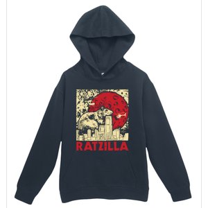 Ratzilla Rat Whisperer Rodent Lover Rat Lover Urban Pullover Hoodie