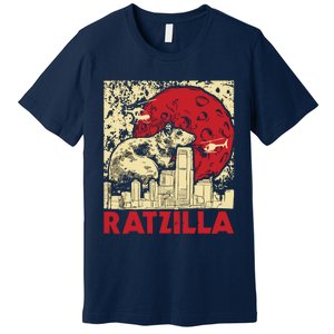 Ratzilla Rat Whisperer Rodent Lover Rat Lover Premium T-Shirt