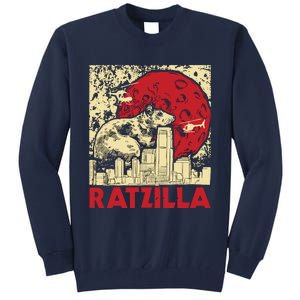 Ratzilla Rat Whisperer Rodent Lover Rat Lover Tall Sweatshirt