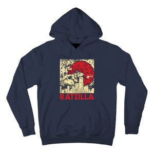 Ratzilla Rat Whisperer Rodent Lover Rat Lover Tall Hoodie