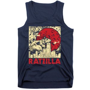 Ratzilla Rat Whisperer Rodent Lover Rat Lover Tank Top