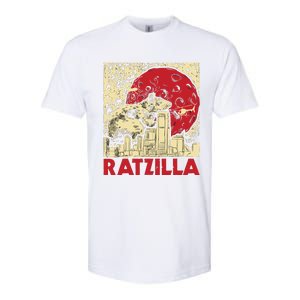 Ratzilla Rat Whisperer Rodent Lover Rat Lover Softstyle CVC T-Shirt