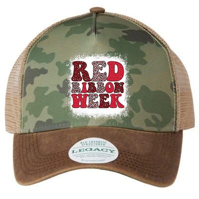 Red Ribbon Week Apparel Red Ribbon Week Legacy Tie Dye Trucker Hat