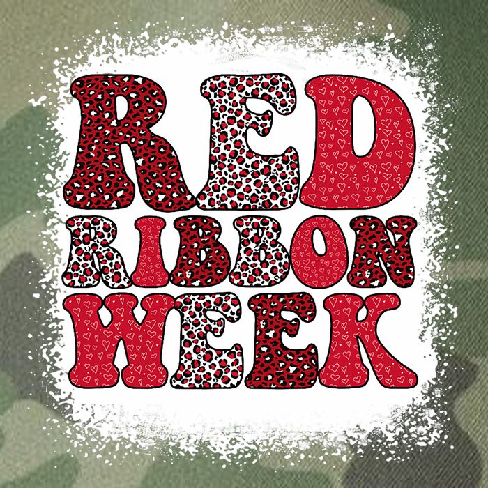 Red Ribbon Week Apparel Red Ribbon Week Legacy Tie Dye Trucker Hat