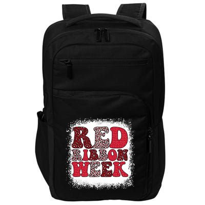 Red Ribbon Week Apparel Red Ribbon Week Impact Tech Backpack