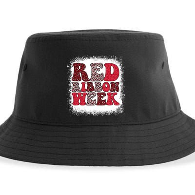 Red Ribbon Week Apparel Red Ribbon Week Sustainable Bucket Hat