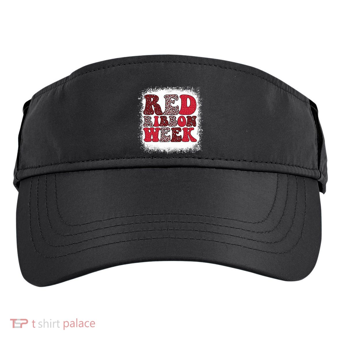 Red Ribbon Week Apparel Red Ribbon Week Adult Drive Performance Visor