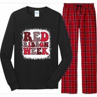 Red Ribbon Week Apparel Red Ribbon Week Long Sleeve Pajama Set