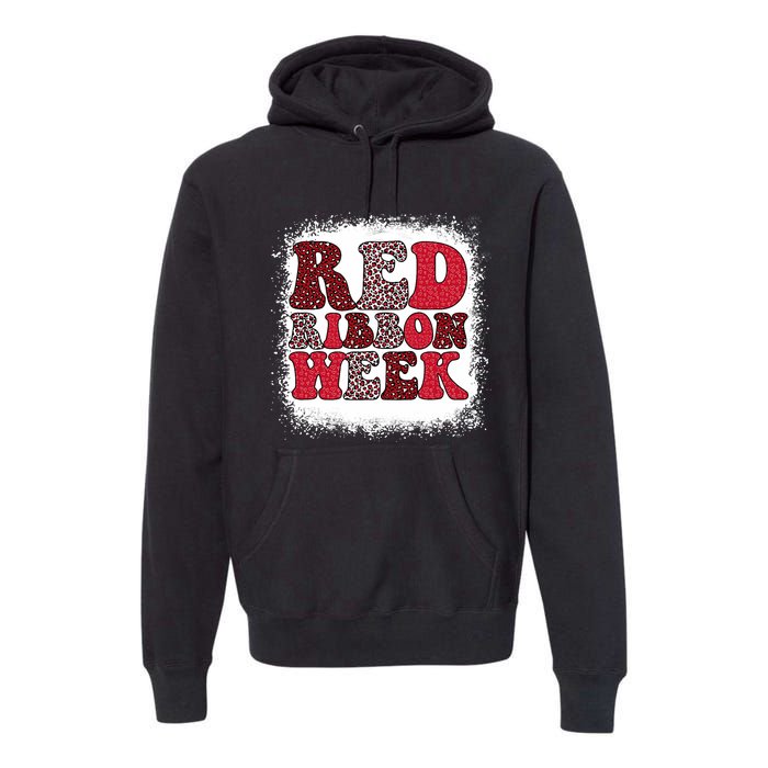 Red Ribbon Week Apparel Red Ribbon Week Premium Hoodie