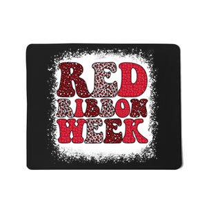 Red Ribbon Week Apparel Red Ribbon Week Mousepad