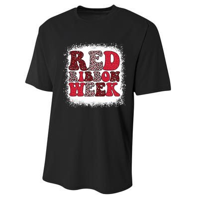 Red Ribbon Week Apparel Red Ribbon Week Performance Sprint T-Shirt