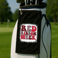 Red Ribbon Week Apparel Red Ribbon Week Golf Towel
