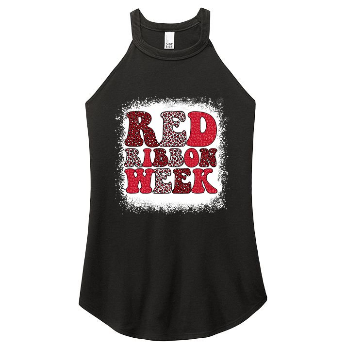 Red Ribbon Week Apparel Red Ribbon Week Women's Perfect Tri Rocker Tank