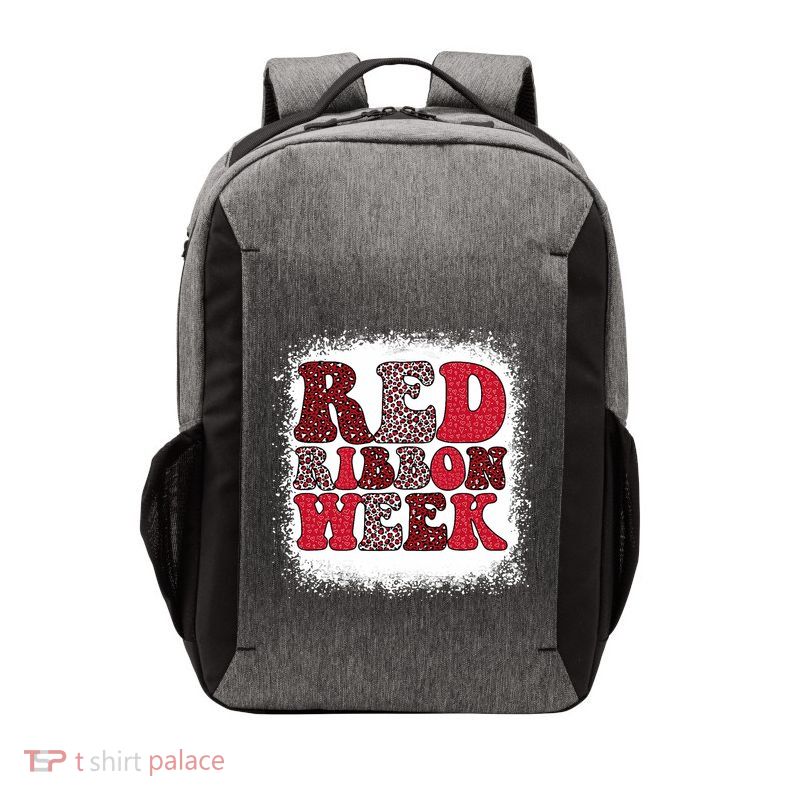Red Ribbon Week Apparel Red Ribbon Week Vector Backpack