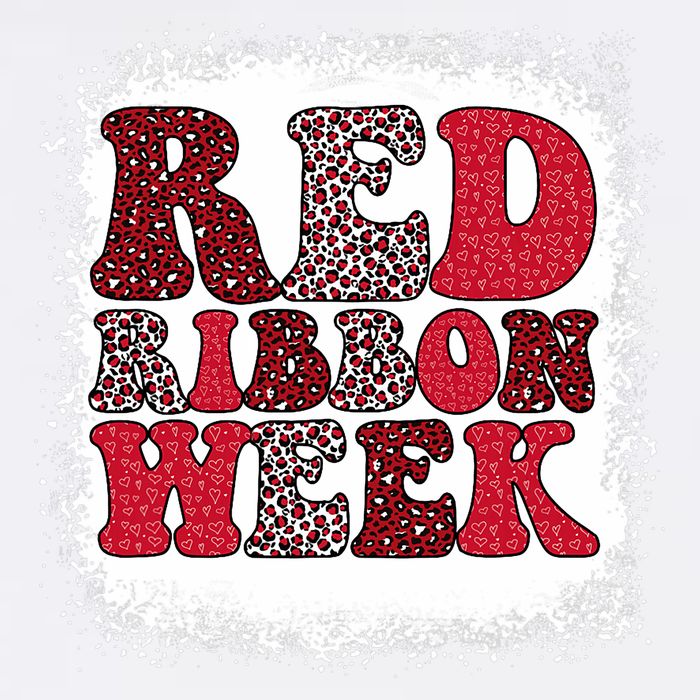 Red Ribbon Week Apparel Red Ribbon Week Garment-Dyed Sweatshirt