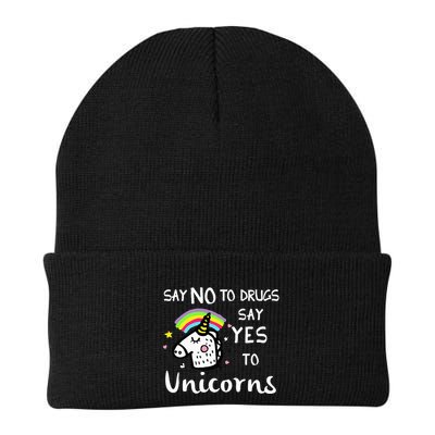 Red Ribbon Week Say No Say Yes to Unicorns Beanie