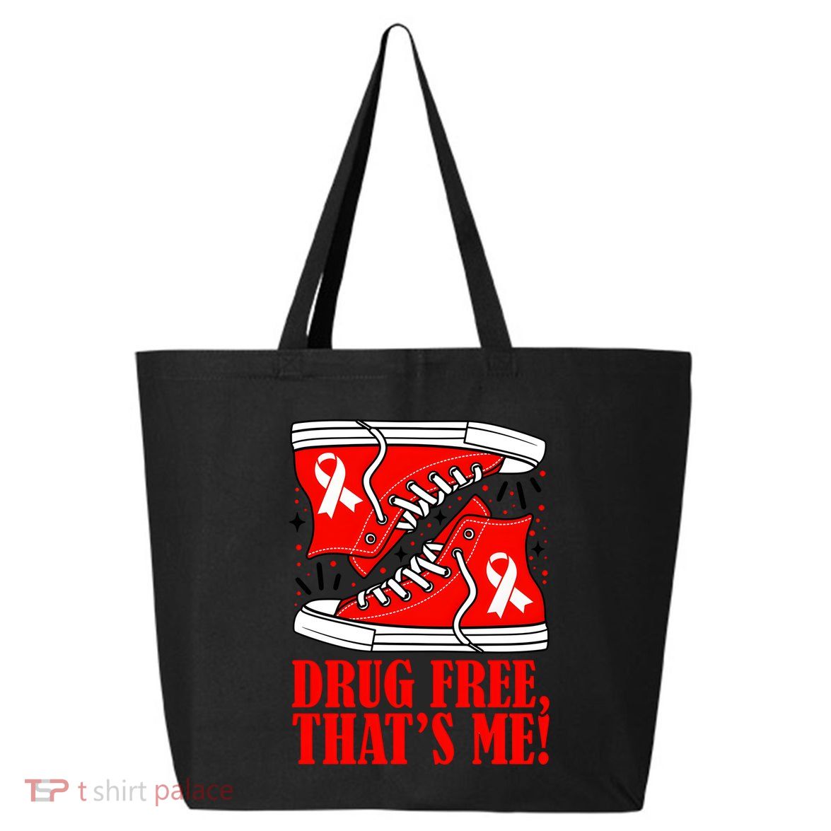 Red Ribbon Week Say No To Drugs Drugs Free Anti Drugs 25L Jumbo Tote