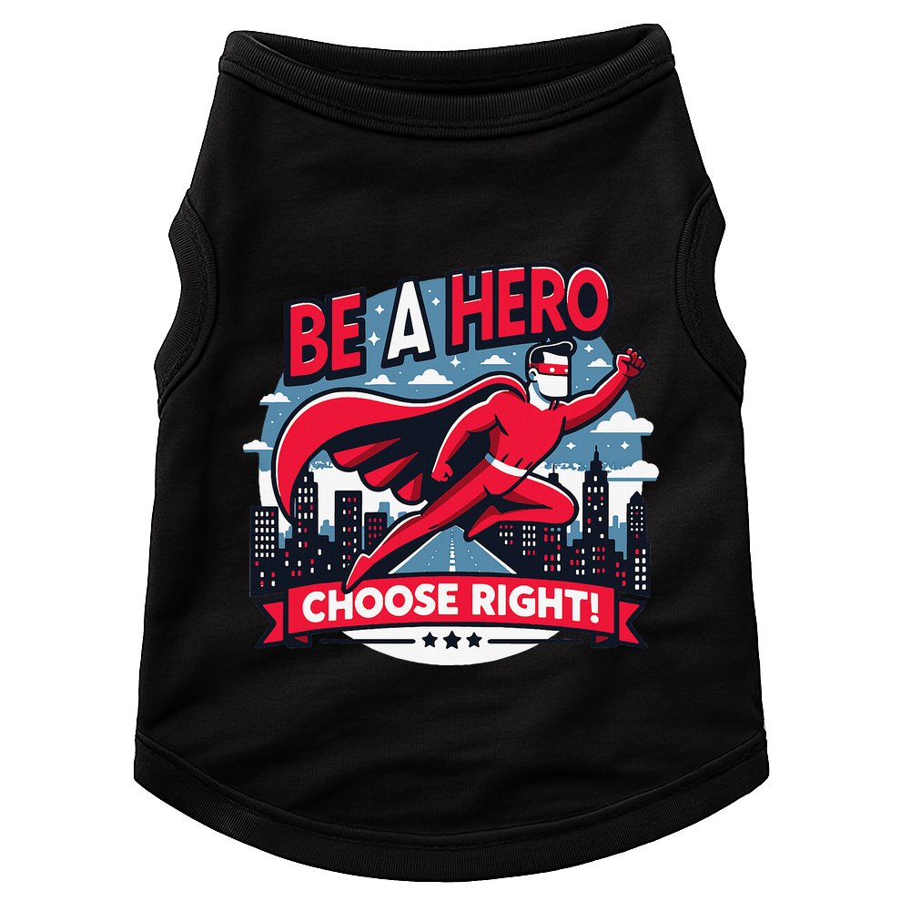 Red Ribbon Week Awareness For Students and Teachers Doggie Tank