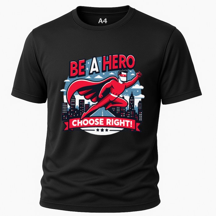 Red Ribbon Week Awareness For Students and Teachers Cooling Performance Crew T-Shirt