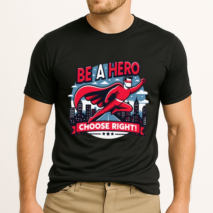 Red Ribbon Week Awareness For Students and Teachers Cooling Performance Crew T-Shirt