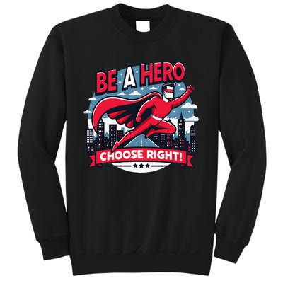 Red Ribbon Week Awareness For Students and Teachers Sweatshirt