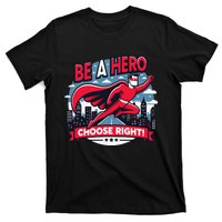 Red Ribbon Week Awareness For Students and Teachers T-Shirt