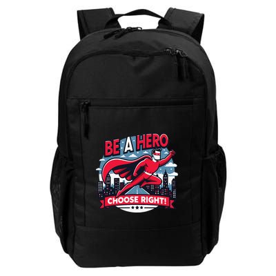 Red Ribbon Week Awareness For Students and Teachers Backpack