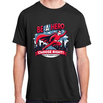 Red Ribbon Week Awareness For Students and Teachers Adult ChromaSoft Performance T-Shirt