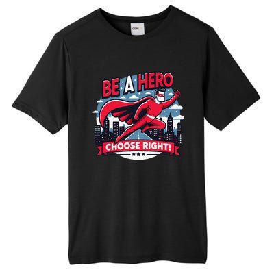 Red Ribbon Week Awareness For Students and Teachers Tall Fusion ChromaSoft Performance T-Shirt