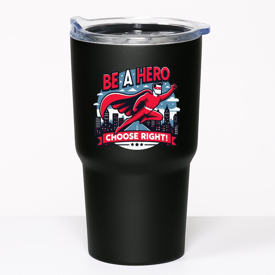 Red Ribbon Week Awareness For Students and Teachers Tumbler