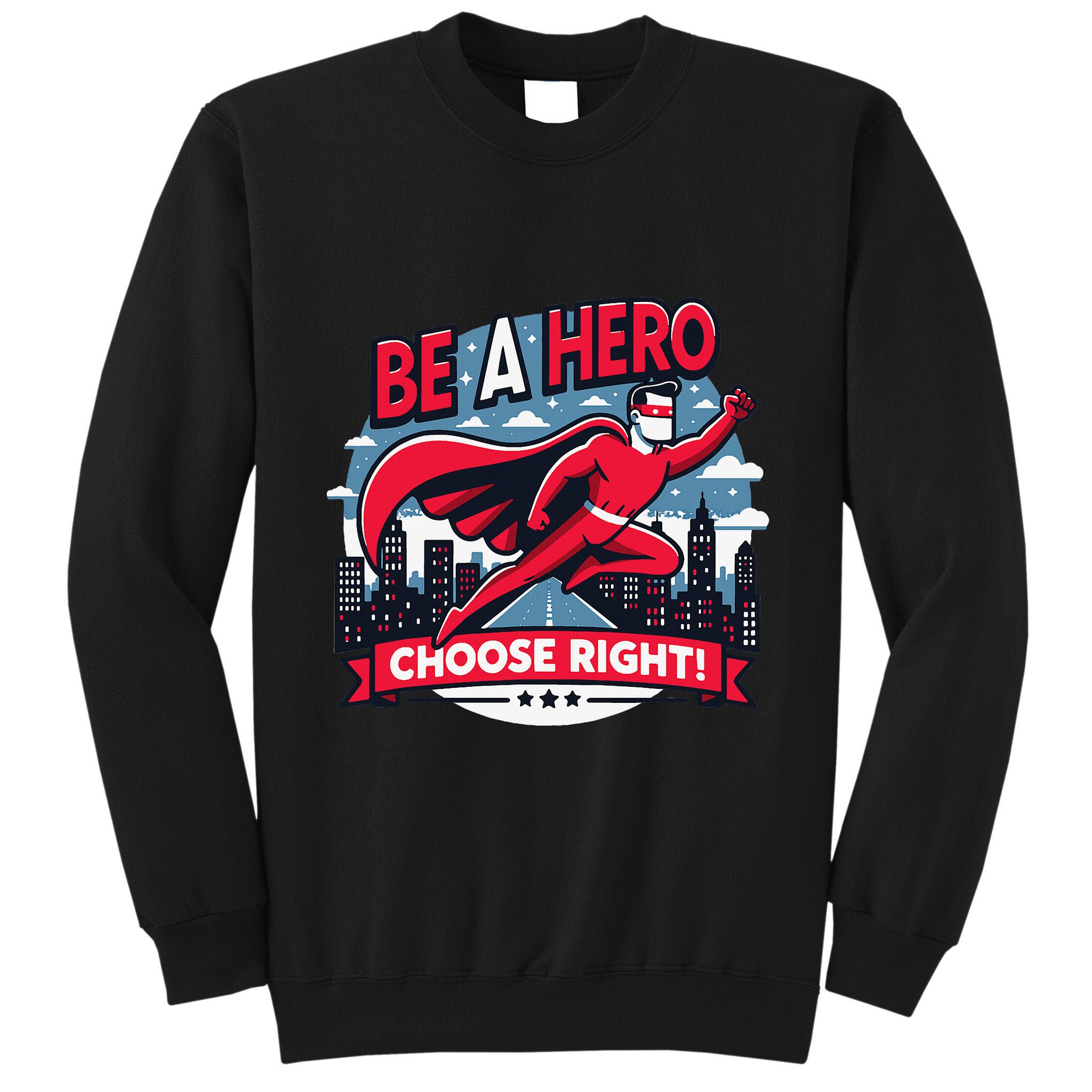Red Ribbon Week Awareness For Students and Teachers Tall Sweatshirt